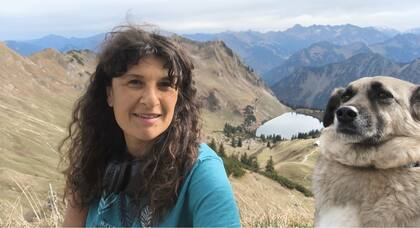 Krieg ya se había acostumbrado a tener al perro cerca.