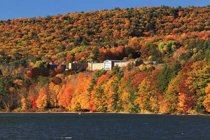 Kripalú, un retiro en Massachusetts.
