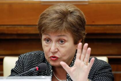 Kristalina Georgieva, titular del Fondo Monetario Internacional