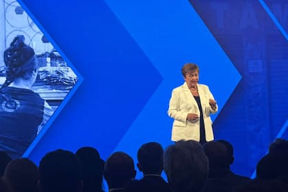 Kristalina Georgieva, en el Milken Institute.