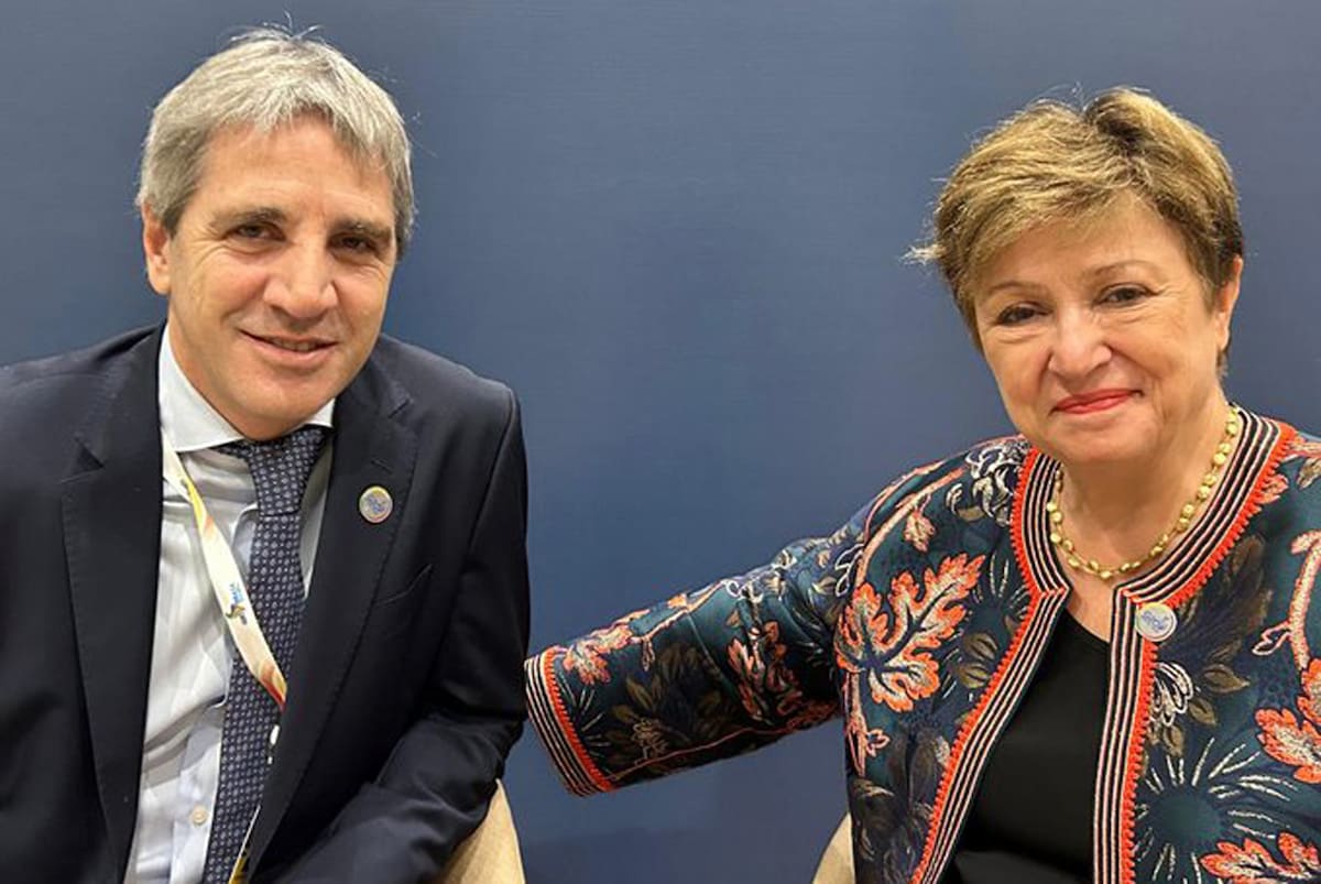 Caputo y equipo viajan hoy a la cumbre anual del FMI