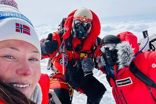 Una mujer hizo cumbre en los 14 “ochomiles” en tres meses y rompió todos los récords