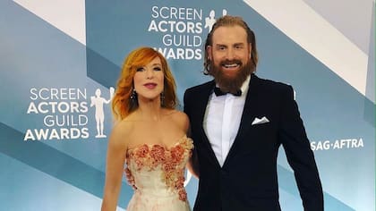 Kristofer Hivju y Gry Molvær (Crédito: Twitter)