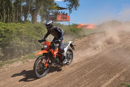KTM este año presentó una nueva línea 390