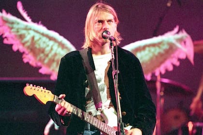Kurt Cobain, líder de la banda estadounidense Nirvana