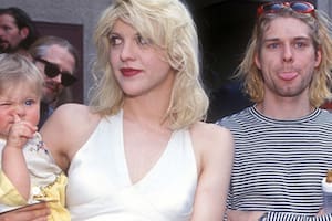 La hija de Kurt Cobain posteó una carta sobre su padre, con una foto que le tomó Michael Stipe: el cantante respondió