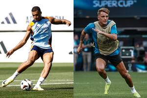 Kylian Mbappé y el argentino Mateo Retegui reforzaron las delanteras de Real Madrid y Atalanta, respectivamente