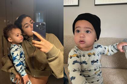Kylie Jenner compartió imágenes junto a su segundo hijo
