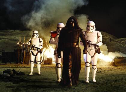 Kylo Ren (Adam Driver) en Episodio VII