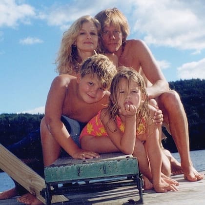 Kyra Sedgwick y Kevin Bacon están juntos hace 37 años y tienen dos hijos, Trevor y Sosie