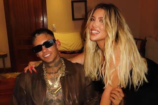 El inesperado posteo de L-Gante sobre su relación con Wanda Nara: "Se terminó"