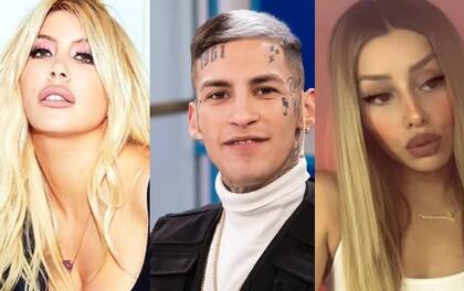 L-Gante comenzó una relación con Wanda Nara y eso habría tensado aún más su relación con su ex, Tamara Báez