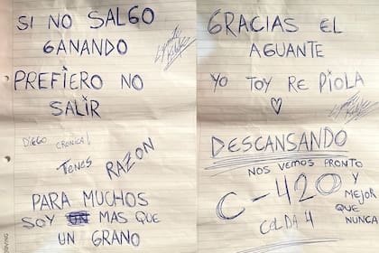 L-Gante compartió una carta desde la cárcel pocos días después de ser detenido
