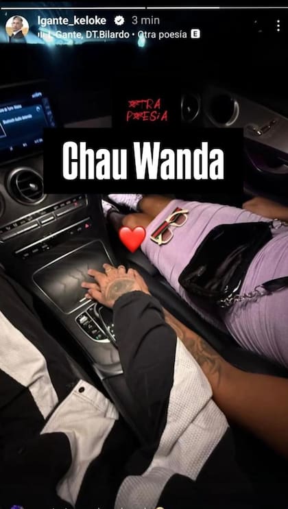 L-Gante dio cuenta de que se separó de Wanda Nara al mostrarse con otra mujer (Foto: Instagram @lgante_keloke)