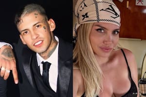 L-Gante estalló de furia contra a Wanda Nara (Foto: Instagram/@lgante_keloke y @wanda_nara)