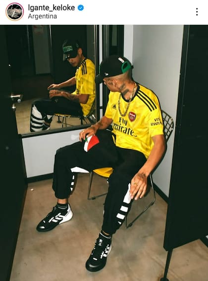 L-Gante fue de compras y lo compartió en su cuenta de Instagram