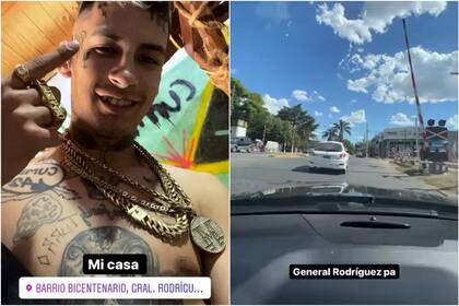 L-Gante mostró orgulloso la ciudad y el barrio donde nació y vivió la mayor parte de su vida