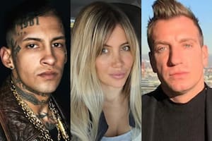 L-Gante, Wanda Nara y Maxi López desayunaron juntos en Italia (Foto: Instagram @lgante_keloke / @wanda_nara / @officialmaxilopez)