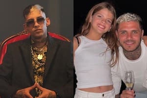 L-gante y el posteo provocador hacia Mauro Icardi que tiene como protagonista a Francesca (Foto: Instagram/@lgante_keloke y @mauroicardi)