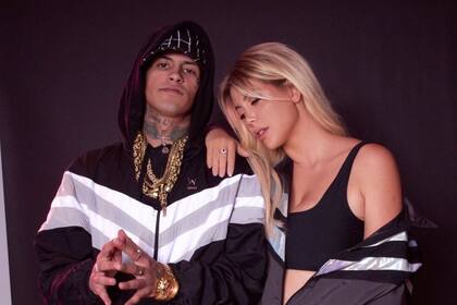 L-Gante y Wanda Nara compartieron varios trabajos juntos y más de una vez protagonizaron rumores de romance