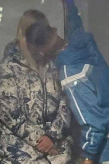 L-Gante y Wanda Nara, muy pegados en un boliche de Quilmes