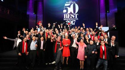 La 15a edición del The World’s 50 Best Restaurants 2017 se entregó en Melbourne, Australia
