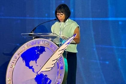 La 81 asamblea de la SIP en Punta Cana. Martha Ramos Sosa