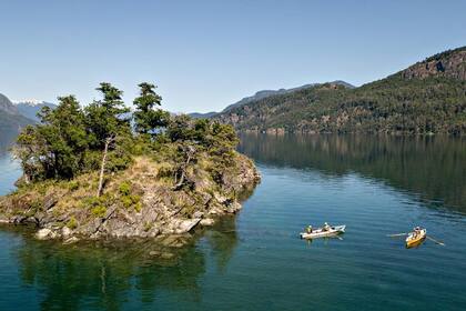 Para llegar a La Islita hay que animarse a nadar un buen trecho