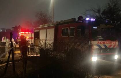 La abuela y tres nietos lograron salir con vida