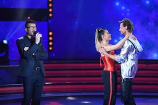 Guerci consiguió el reconocimiento del jurado y terminó bailando un lento con Barón