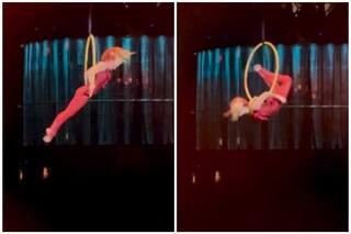 Impactante accidente en el Cirque du Soleil: una acróbata rusa sufrió una fuerte caída