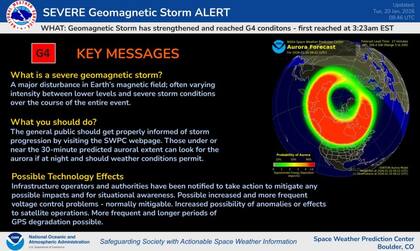 La actividad continuó con intensidad durante la madrugada del martes 20 de enero y se espera que esta disminuya en el transcurso del día