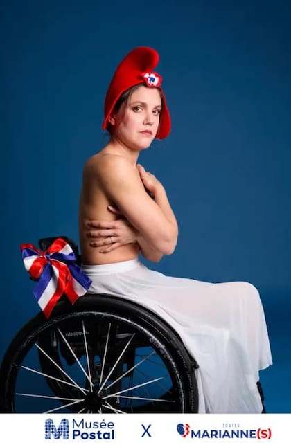 La actriz, bailarina y modelo francesa Magali Saby