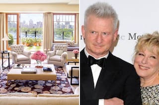 Fotos: el lujoso penthouse de Bette Midler y su esposo argentino en Nueva York