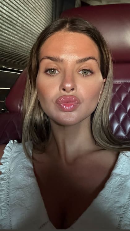 La actriz comparte selfies de ella y también videos con Mauro Icardi, en los que se muestra muy enamorada (Foto: Instagram @sangrejaponesa)