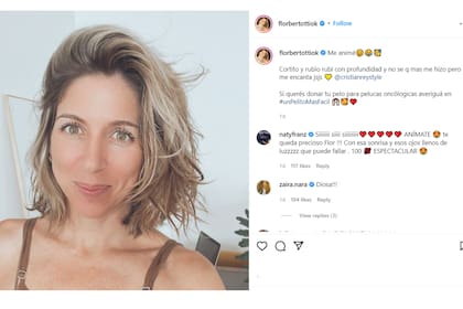 La actriz compartió las imágenes de su nuevo look en las redes sociales