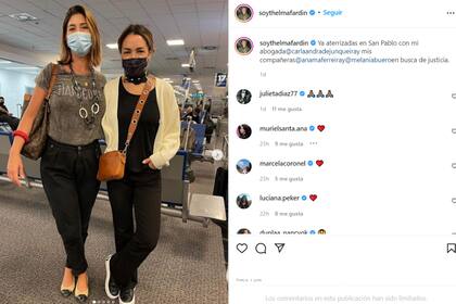 La actriz compartió una publicación en su cuenta de Instagram