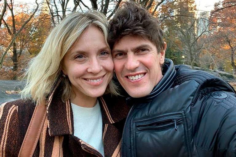 Carla Peterson junto a su marido, Martín Lousteau