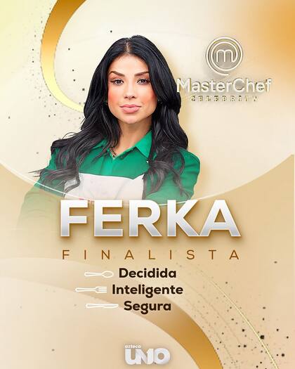 La actriz de 37 años se convirtió en la última finalista de MasterChef Celebrity Mexico 2024