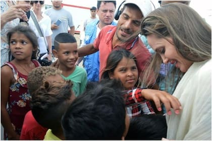 La actriz, de 44 años, es una defensora y representante de los derechos humanos y de las mujeres. Es reconocida, especialmente, por su activismo en zonas del mundo.