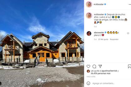 La actriz disfrutó de unas vacaciones "de soltera" junto a una amiga, y aprovechó los días de nieve para esquiar