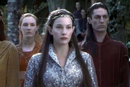 La actriz, en el rol de la elfa Arwen en El señor de los anillos