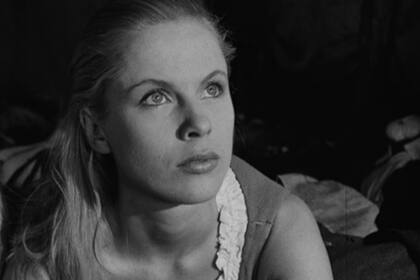 La actriz, en su juventud: junto a Bergman filmó once de sus películas más memorables