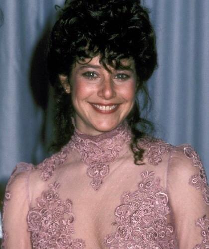 La actriz, en una gala de los premios Oscar en los años 80