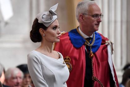 La actriz fue invitada como embajadora de ACNUR para ser parte del servicio conmemorativo