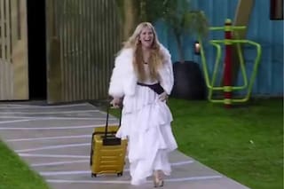 Así fue el ingreso de Grecia Colmenares a la casa de Gran Hermano