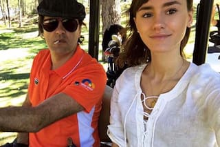 Andrés Ciro Martínez ya es abuelo: su hija Katja fue mamá por primera vez