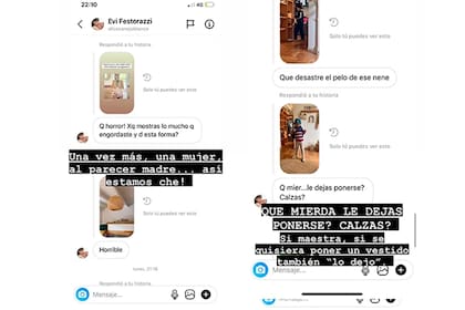 La actriz le respondió públicamente a la hater que criticó "el look" de su hijo