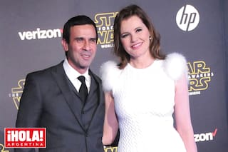 Geena Davis logró un acuerdo legal con su ex marido y padre de sus hijos, Reza Jarrahy
