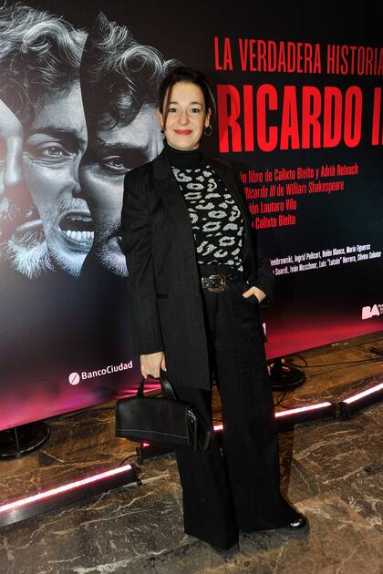 La actriz Magela Zanotta, muy entusiasmada con la puesta, que tiene funciones de miércoles a sábados, a las 20 horas, y los domingos, a las 19